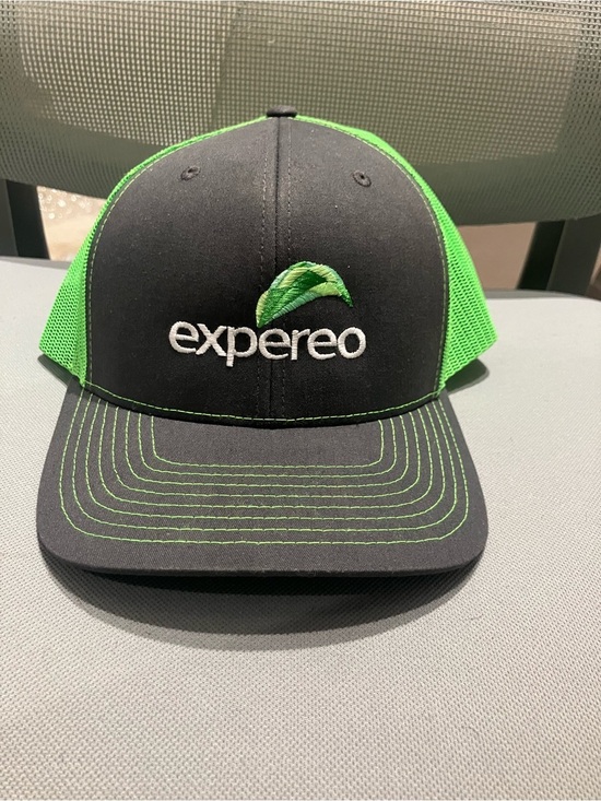 Expereo Other - Black and Green Mesh Logo Cap